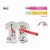 VARDHMAN Fabric Markers 5 Rich Pigment Fine Permanent Graffiti Marker Pens - Child Safe and Non Toxic T-shirt