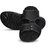 Aqualite Men Black Casual Slippers