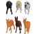 Cartoon Animal,Pet Domestic Animals Figures Set for Kids Educational Toy Learning Toy - Big Size (Pack of 6 Pet Animals)