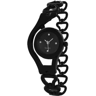 Watches for Women  girls Glory-Black chain-Analog-Casual-Watch