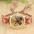 Women Wadding party (Butturfly) Handmade Bracelet  Hand Girls  Ladies Braslate Watches