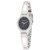 Sonata Quartz Black Oval Women Watch 8085SM01