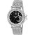 True Colors Black Peacock Dial Silver Strap Analog watch for Girls and Women Watch - For Women