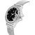 True Colors Black Peacock Dial Silver Strap Analog watch for Girls and Women Watch - For Women