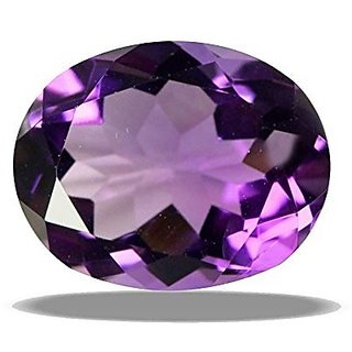 Amethyst Stone 6.5 Ratti Gemstone Certified Gli Labgemological Laboratory