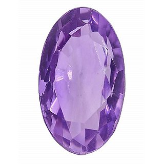 Amethyst Stone 6.25 ratti  Gemstone Certified GLI Lab(Gemological Laboratory Of India)Jamuniya Stone By CEYLONMINE