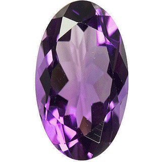 Purple 8.25 Ratti Natural Amethyst Katela Loose Gemstone For Ring & Pendant By CEYLONMINE