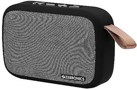 ZEBRONICS Zeb-Delight 3 Watt Wireless Bluetooth Portable Speaker (BT/USB/MSD card/FM).