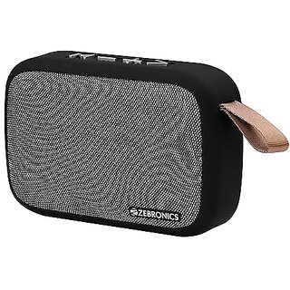 ZEBRONICS Zeb-Delight 3 Watt Wireless Bluetooth Portable Speaker (BT/USB/MSD card/FM).