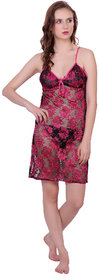 Kismat Fashion Pink Sexy & Stylish Babydoll Nighty