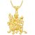Mata Pendant durga maa pendant gold plated locket for unisex by Ceylonmine