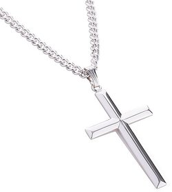 Jesus Cross Pendant silver locket by Ceylonmine