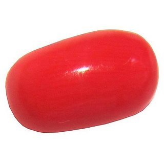 Natural Red Coral Gemstone moonga / munga stone 7.25 ratti by Ceylonmine   