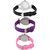 Neutron Brand New Branded World Cup And Fish Shape Analogue Black, Purple And Pink Color Girls And Women Watch - G1-G54-G9 (Combo Of  3 )