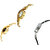 Neutron New Wrist  Chain And World Cup Analogue Gold And Black Color Girls And Women Watch - G115-G336-G1 (Combo Of  3 )