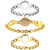 Neutron Best Exclusive Chain Analogue Silver And Gold Color Girls And Women Watch - G70-G266-G115 (Combo Of  3 )