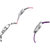 Neutron Contemporary Quartz World Cup And Fish Shape Analogue Pink, Silver And Purple Color Girls And Women Watch - G3-G406-G54 (Combo Of  3 )