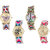 Neutron Latest Party Wedding Butterfly, Paris Eiffel Tower And Elephant Analogue Multi Color Color Girls And Women Watch - G135-G145-G154-G317 (Combo Of  4 )