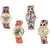 Neutron Contemporary Quartz Butterfly, Paris Eiffel Tower And Elephant Analogue Multi Color Color Girls And Women Watch - G134-G148-G155-G316 (Combo Of  4 )