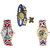 Neutron Treading Formal Butterfly, Paris Eiffel Tower And Elephant Analogue Blue And Multi Color Color Girls And Women Watch - G59-G147-G159 (Combo Of  3 )