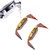 Neutron New Quartz Elephant Analogue Black And Multi Color Color Girls And Women Watch - G174-G163-G167 (Combo Of  3 )
