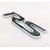 DY 3D Laxury RS Logo for Cars RS Logo Emblem Badge Sports Sticker (Black)