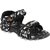 NXGEN Mens Black Atheletic Outdoor Floaters Sports Sandals