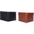 Kismat Fashion Stylish Wallet For Mens (Black & Oranges Brown).