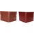 Kismat Fashion Stylish Wallet For Mens (Oranges Brown & Redis Brown).