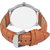 HRV men brown belt leather watch