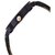 HRV men black belt black leather watch