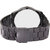 HRV men black metal watch