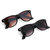 Meia Wayfarer Stylish Unisex Sunglasses Combo Latest Goggles