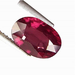 Original Stone Ruby 6.5 Ratti Precious Stone Unheated & Untreated Manik Stone For Unisex By CEYLONMINE