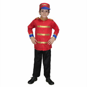 Kaku Fancy Dresses Polyester Boys And Girls Mangal Panday British Soldier N