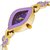 Golden and Purple unique style and beautiful watch for women Analog Watch