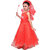 Kidling Kids Party Wear Red Pari Dress for Girls