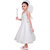 Kidling Kids Party Wear White Pari Dress for Girls