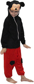 Kaku Fancy Dresses Mouse Cartoon Costume -Black  Red,for Boys  Girls