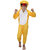 Kaku Fancy Dresses Duckling Bird Costume -Yellow, 7-8 Years, for Boys  Girls