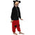Kaku Fancy Dresses Mouse Cartoon Costume -Black  Red,for Boys  Girls