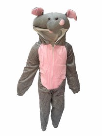 Kaku Fancy Dresses Elephant Wild Animal Costume -Grey, for Boys  Girls