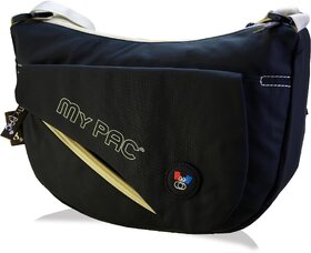 mypac-ViVaa Polyester Sling bag for girls black C11565-1.