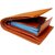 Ibex Men Tan Artificial Leather Wallet