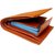 Ibex Men Tan Artificial Leather Wallet