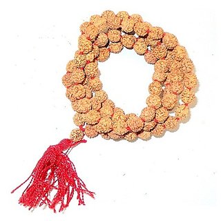 Original Rudraksha Mala Lab Certified  Natural Shiv Shakti Beads Mala By CEYLONMINE