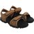 NXGEN Mens Brown::Orange Atheletic Outdoor Sandal Floaters