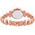 HRV women rose gold metal watch