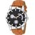 HRV Black Dial CORNOGRPH LOOK AND LATEST Brown Belt FASHION Watch