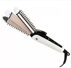 Stylopunk Sold High Qulity Perfect 3 in 1 Hair Curler and Hair Straightener Hair Straightener ( White ).